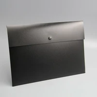 high quality simple business a4 file folder briefcase document bag paper folder organizer black white color