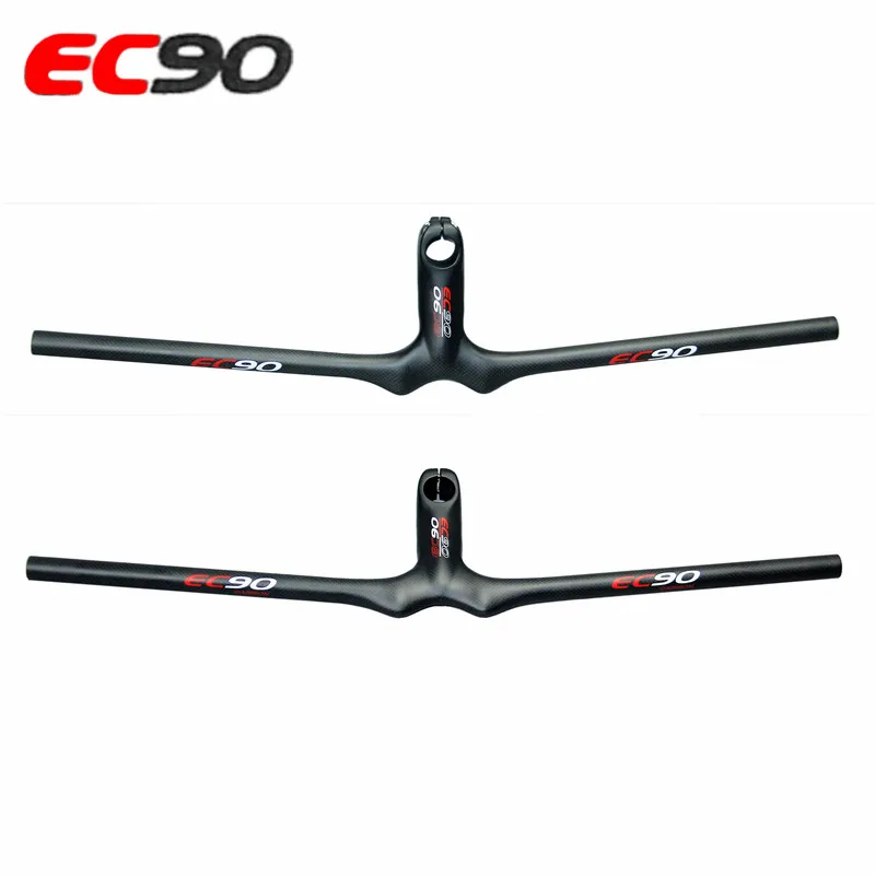 Ec90 Новый 3k матовый полностью углеродный Mtb руль для велосипеда интегрированный