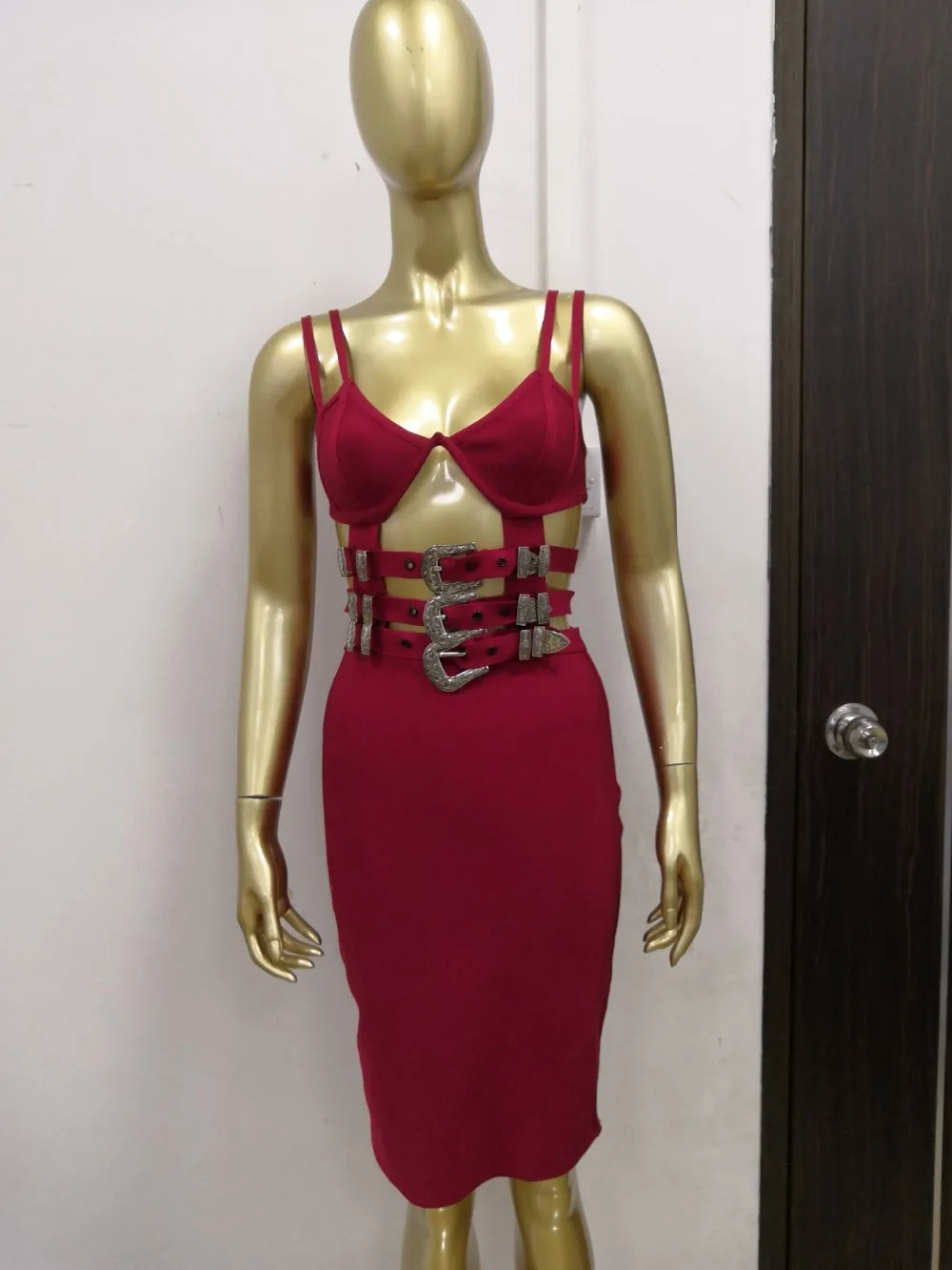 Женское вечернее Платье До Колена черное облегающее платье из вискозы с поясом в