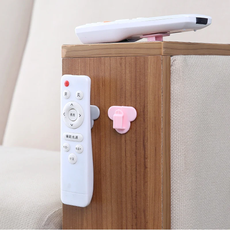 

2pcs/set Wall Hooks Strong Suction Cup Sucker Hanger For Remote control key holder wall hook Storage Hangers