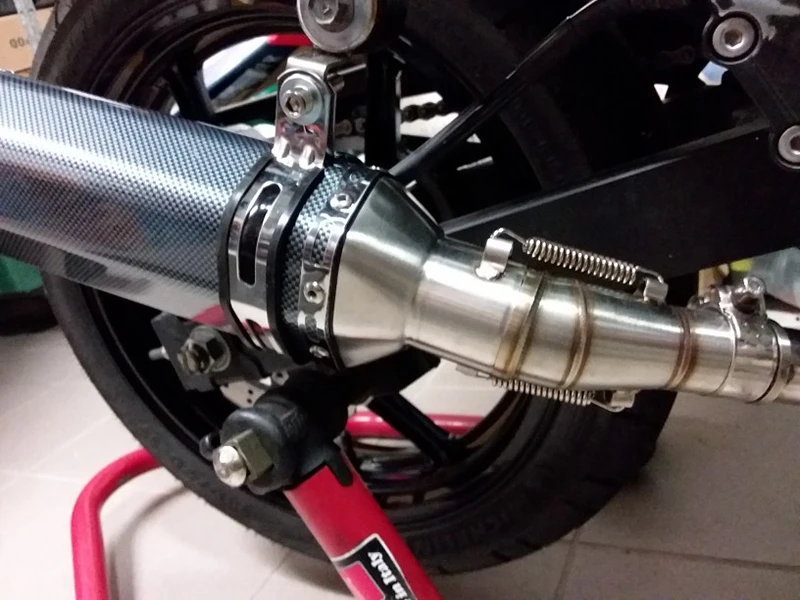 Глушитель выхлопной трубы для мотоцикла Ninja 250 300 глушитель Z250 2013-2016 | Автомобили и
