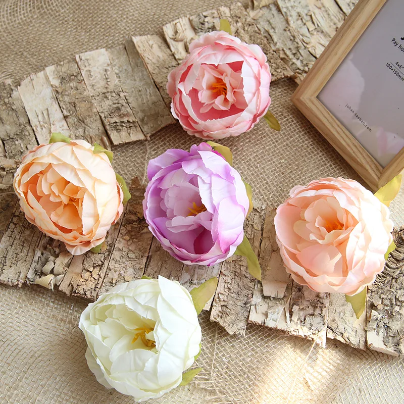 Высококачественная имитация 14 см головки хризантем Dahlia DIY украшения для дома рукодельные поделки 10 \ партия