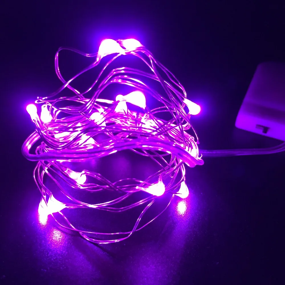 Медный провод шнура светильник с пробкой для оливкового масла бутылкой 2 м 20LED