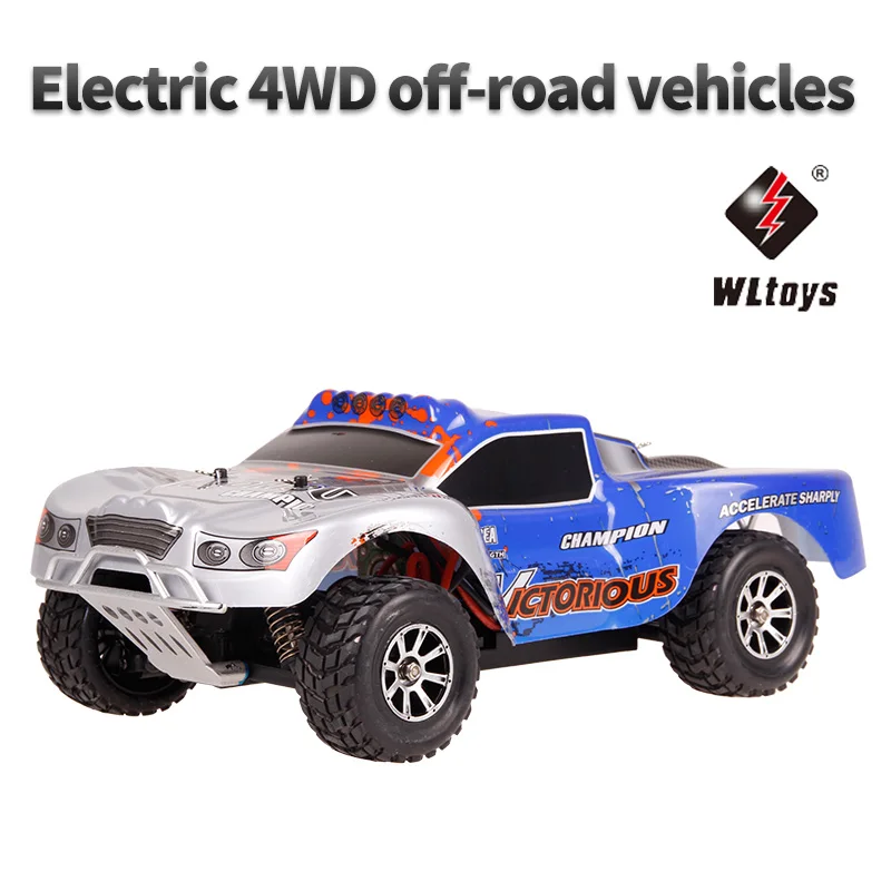 Багги WLtoys A969-B 1:18 электрический полноприводный на радиоуправлении