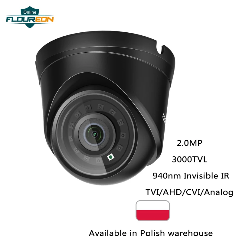 Купольная камера видеонаблюдения FLOUREON ночного видения HD 1080P 3000TVL 4 в 1