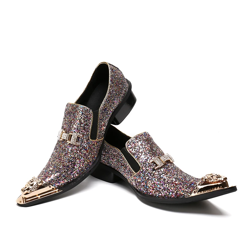 Batzuzhi итальянские брендовые новые блестящие мужские свадебные туфли ручной