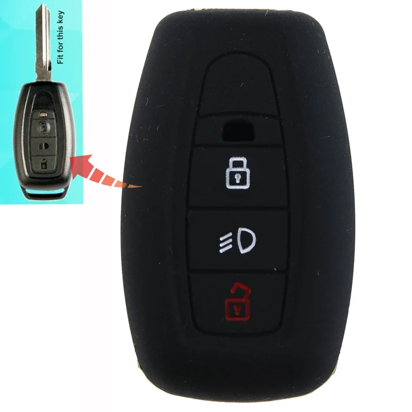 Силиконовый чехол для ключей от машины 3 кнопки 1 шт.|car key case cover|key for carauto cover |