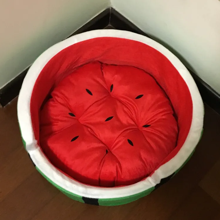 Стильная модная круглая кровать для домашних животных хорошего качества в форме
