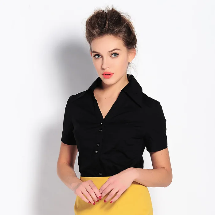 Women Clothing Blusas Office Shirt 2017 White Summer Elegant Casual Top Blouses Ladies Roupas Femininas Tops Korean |