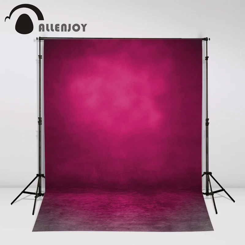 Allenjoy фон для фотосъемки Новорожденных чистый цвет розовый Детские оригинальные