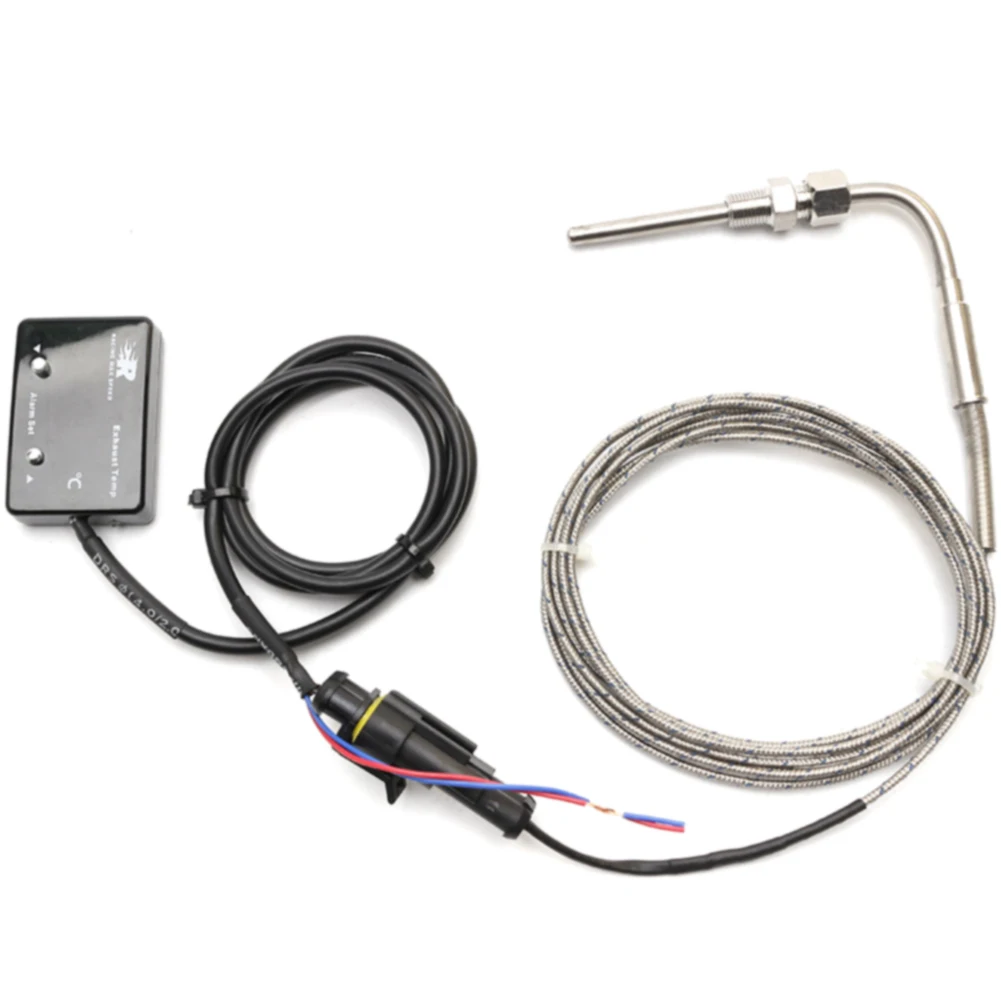 LED Digital Display Motorcycles Colorful With Sensor Pyrometer Exhaust Temp Gauge Car Modified Accessories Indicator Universal | Автомобили
