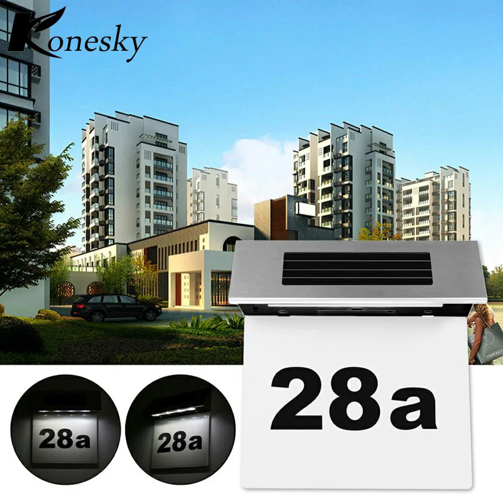 Konesky открытый светильник ing дверная доска Солнечная лампа с механическим