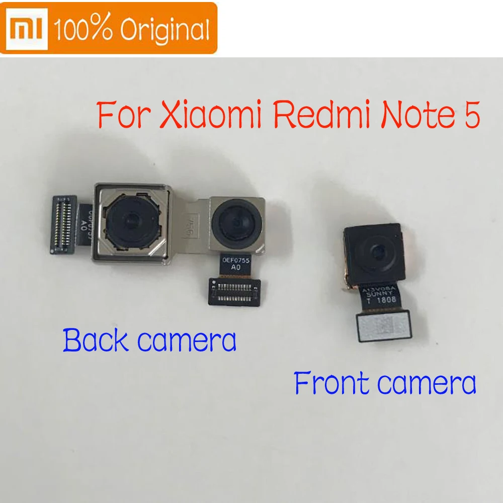 Оригинальный рабочий кабель для Xiaomi Redmi Note 5 фронтальная/Большая основная задняя