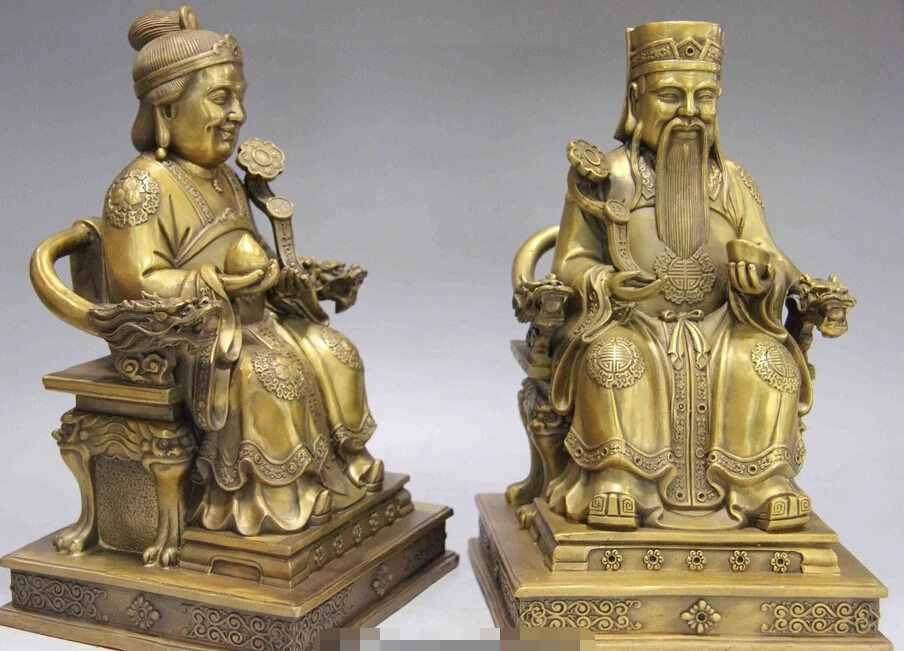 China Folk Pure Brass Copper Seat Tu Depo JI Cong Earth Of God Mother Buddha | Дом и сад
