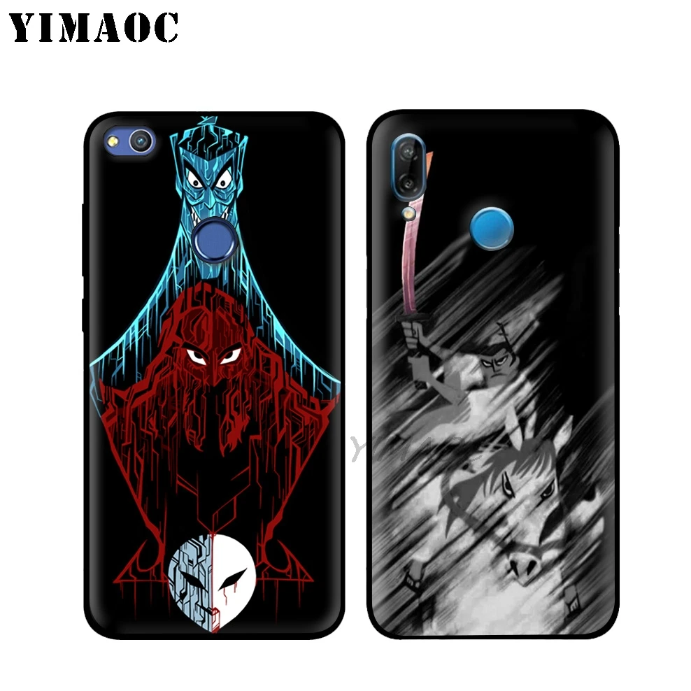 YIMAOC Самурай Джек ТВ показать мягкий чехол для huawei Honor Коврики 20 9X Примечание 10 Pro 8X8