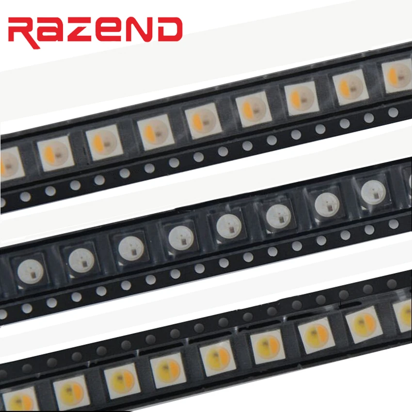 2 ~ 1000 шт светодиодный SK6812 RGBW RGB теплый WWA WW/CW белый SMD 5050 3535 индивидуально