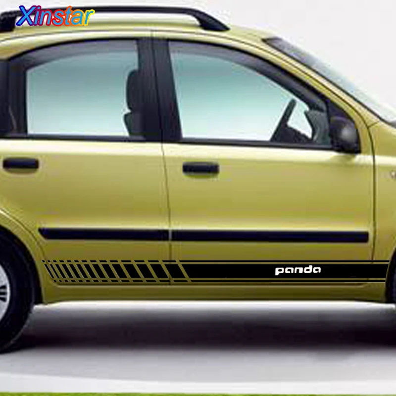 2 шт. наклейки на автомобиль fiat panda|Наклейки автомобиль| |