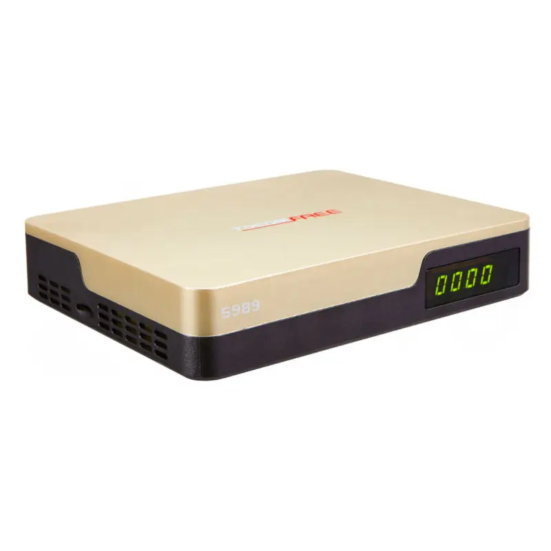 Satellite TV Receiver TocomFree S989 + Single LNB USB WiFi AV Cable Digital Box with Free IKS SKS IPTV for South America | Электроника