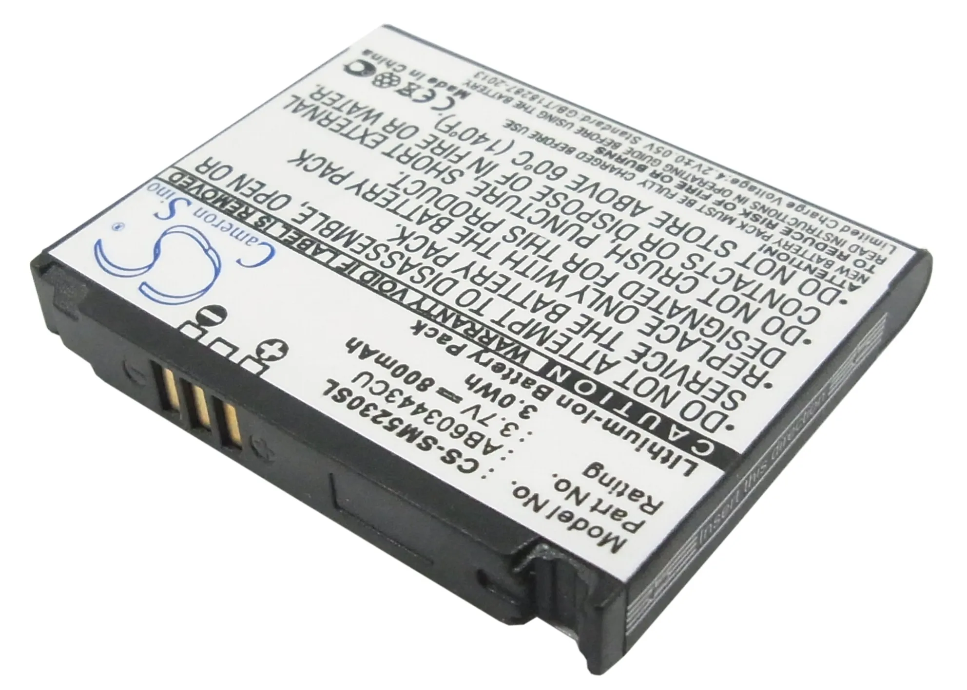 Cameron Sino аккумулятор 800 мАч AB603443CC AB603443CU для Samsung GT S5230C S5233A S5233C S5233S|cameron sino|cameron sino