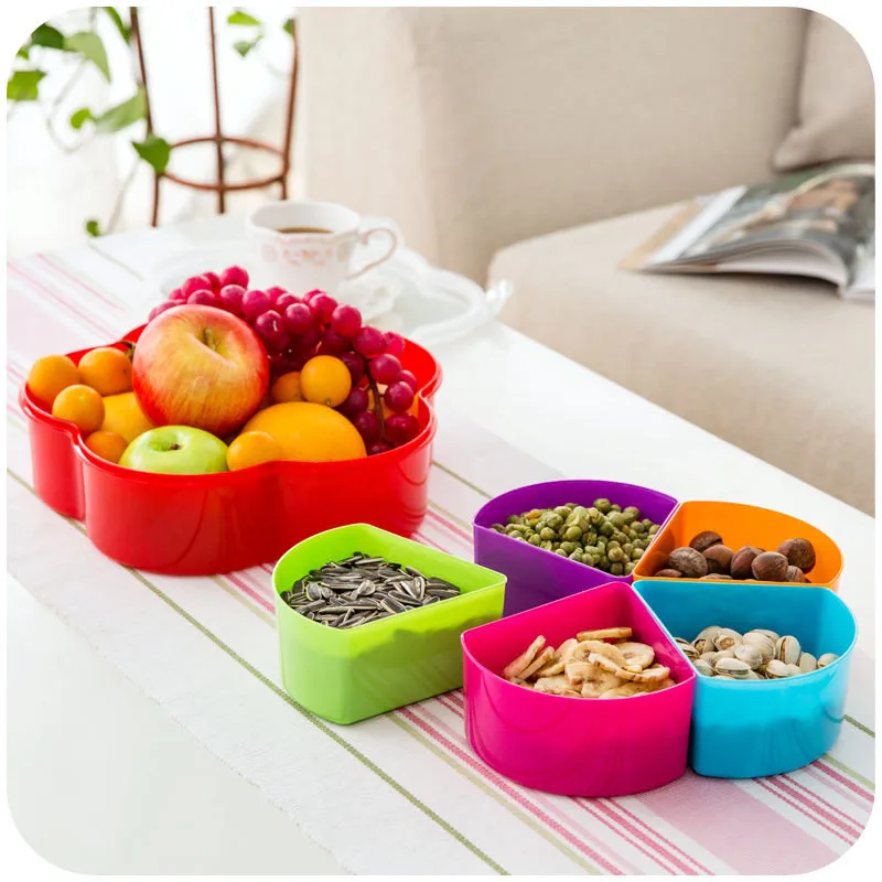 Пластик хранения 5 сетки Посуда коробка для рабочего отдельный кабинет Малый