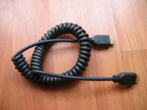 Hdmi Мужской/мужской m/m Выдвижной/curl/пружинный кабель для PS3 DVD | Электроника