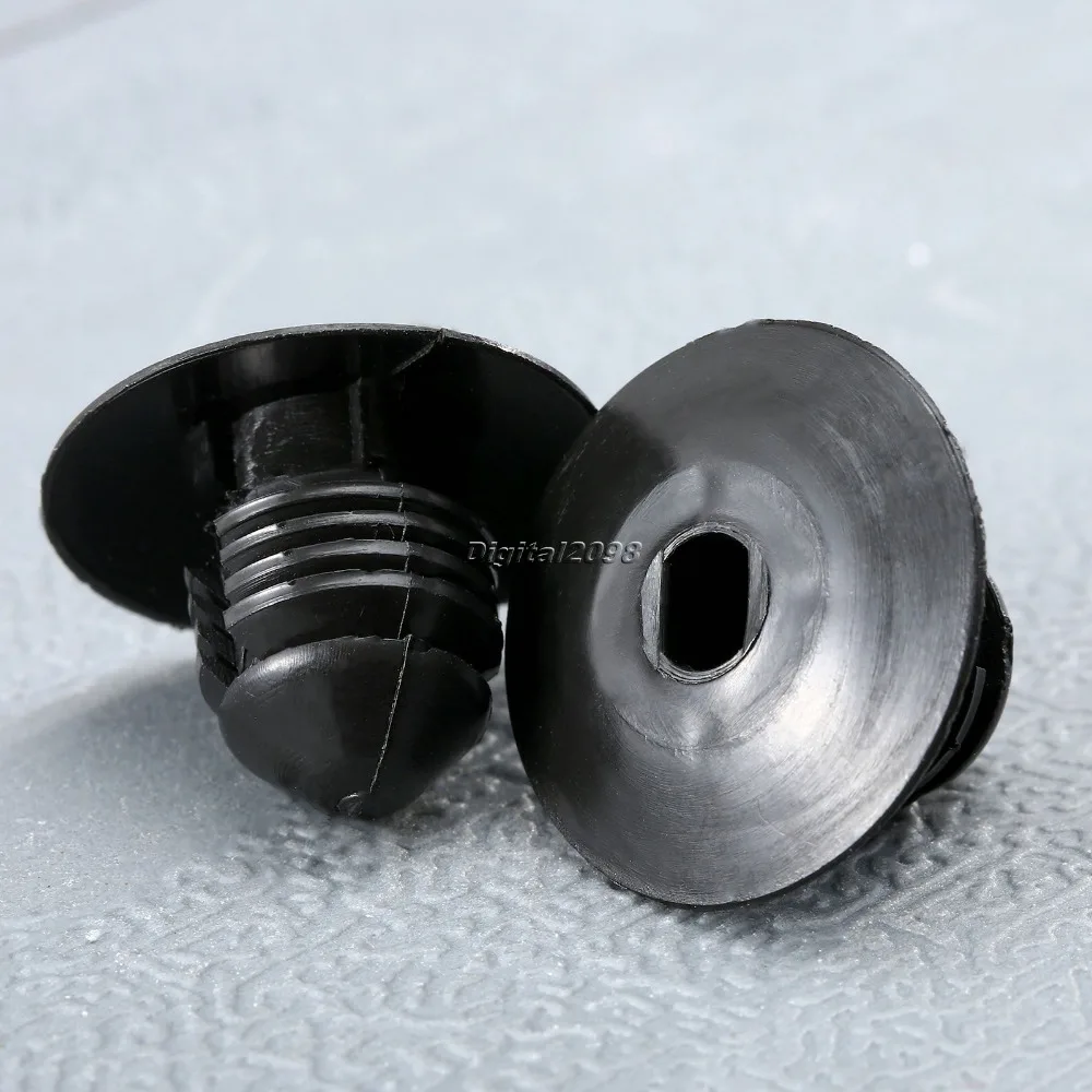 

Yetaha 50Pcs Car Door Trim Clip Auto Front Bumper Fastener 13mm Dia Hole Push Retainer Fender Cover Rivets Clips for Automobile