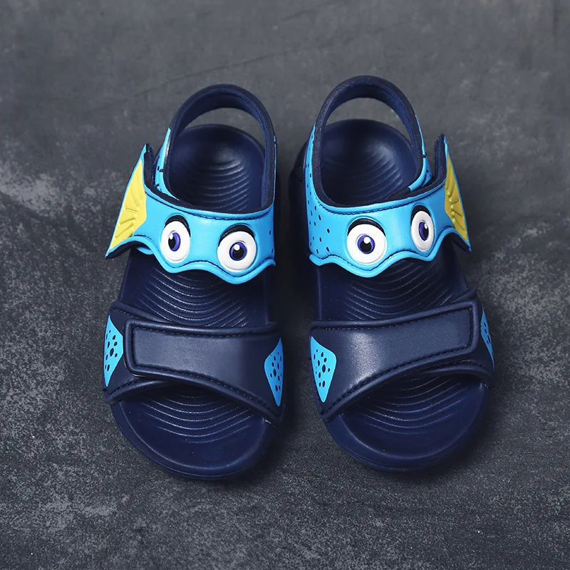 Коллекция 2019 года сезон Открытый детская обувь мультяшный Микки и Минни