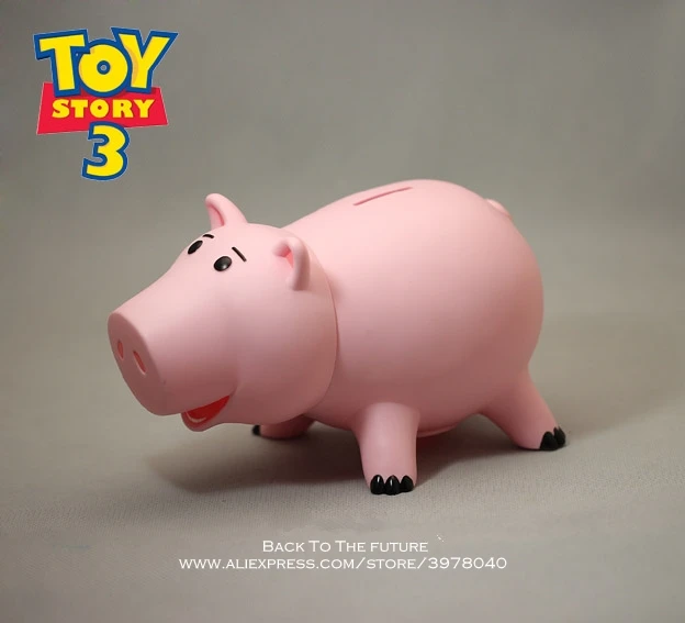 

Disney Toy Story 4 Hamm the Piggy Bank Q Version 21cm PVC Action Figures mini Dolls Kids Toys model for Children gift