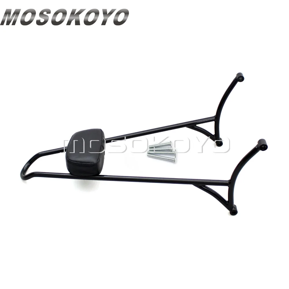 Черный мотоцикл 20 &quotвысокий Sissy бар спинка для Harley Sportster XL 883 1200 2004 2017 Съемная