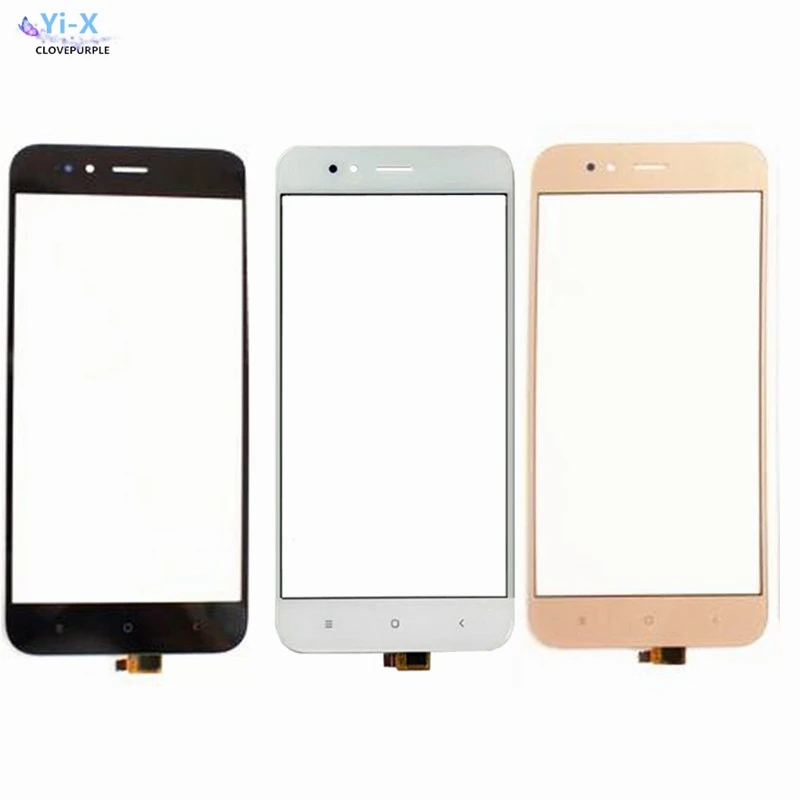 Переднее стекло сенсорный экран для Xiaomi 5X/A1 Mi A1 MiA1 Mi5X 5X Сенсорное мобильного