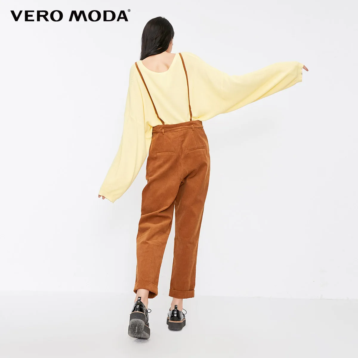 Vero Moda новые женские шерстяные хлопковые укороченные комбинезоны брюки | 318444507