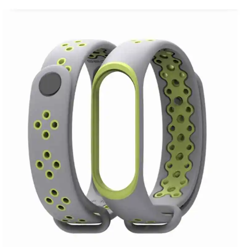 Mi Band 3 4 ремешок спортивный mi band 3 браслет для xiaomi mi band 4 3 браслет ремень Цветной силиконовый сменный ремешок смарт-браслета