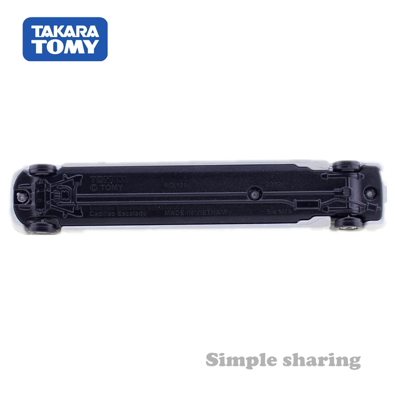 

TAKARA TOMY TOMICA No.136 CADILLAC ESCALADE 1:79 Limousine Mould CAR Diecast Miniature Collectibles Hot Pop Baby Toys