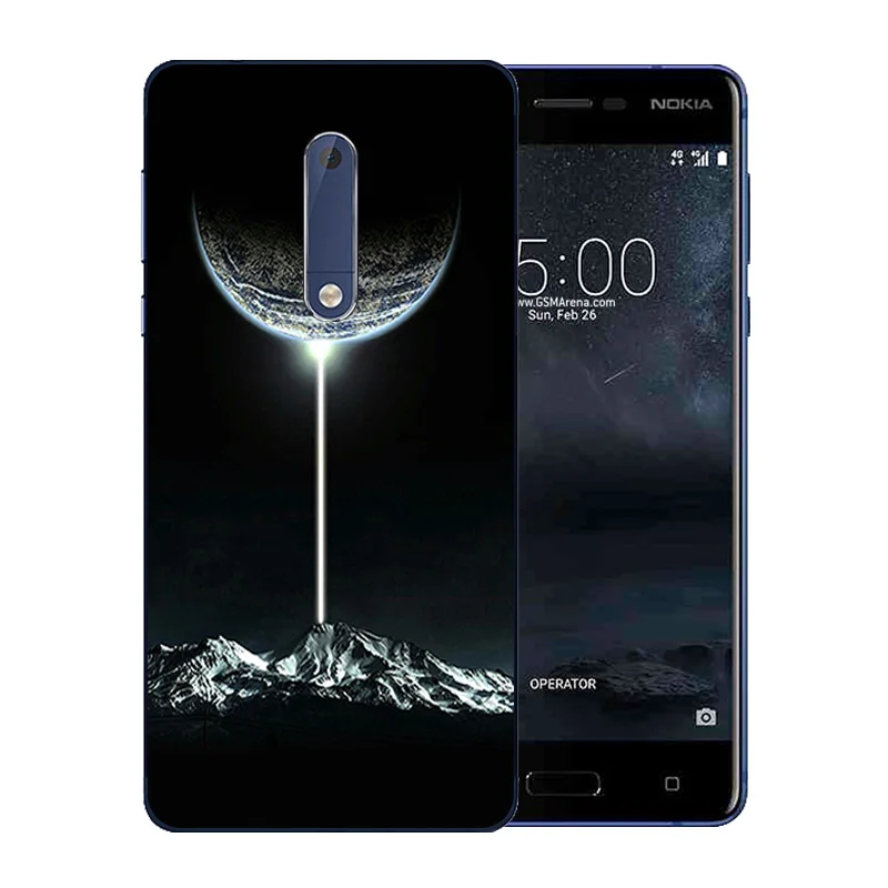 5 2-дюймовый чехол для Nokia роскошный гибкий мягкий силиконовый телефона Nokia5