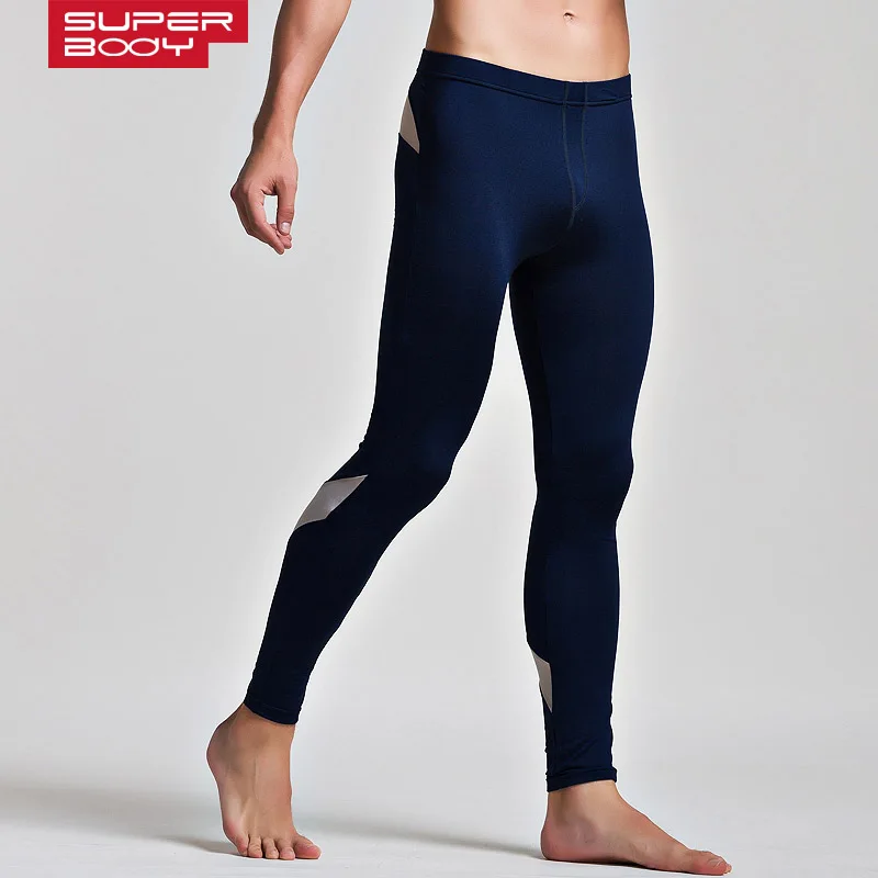 Мужские кальсоны теплые леггинсы Мягкие плотные кашемировые брюки с подогревом тонкие термоштаны|mens long