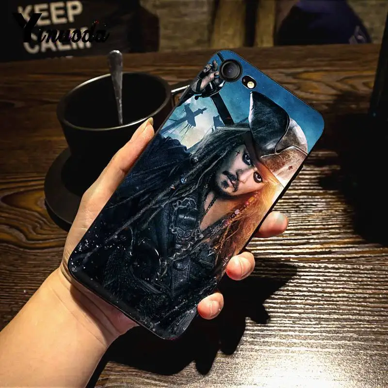 Yinuoda для iPhone 7, 6 X Чехол, Пираты Карибы, Джони Депп, красивый чехол для телефона, для iPhone X, 8, 7, 6, 6S Plus, X, 5, 5S, SE - Цвет: 9