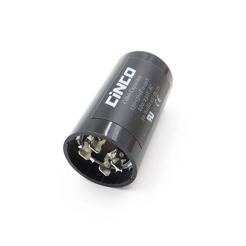 CD60 конденсаторы для запуска двигателя запуск 130 156mfd 220 в 250 275 156 МФ мкФ компрессор