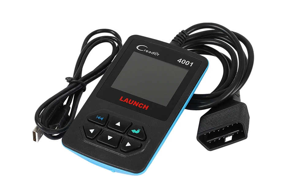 Launch X431 CReader 4001 считыватель кода обеспечивает полный OBD2/EOBD диагностические функции CR401 такие же, как CReader 419