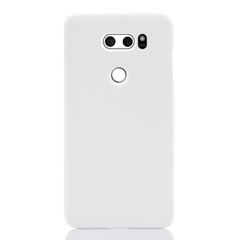 Чехол для телефона чехол LG V30 тонкий 360 матовый жесткий пластик PC карамельный цвет
