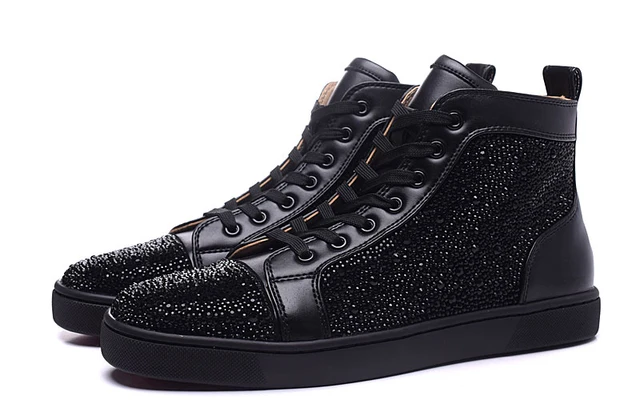 Red Bottom Sneakers For Men Women Red 