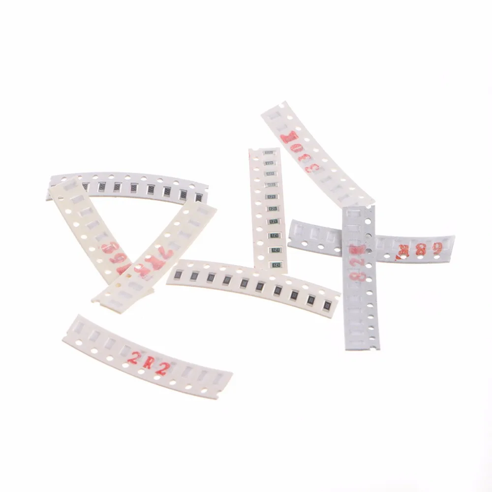 640 Pcs DIY 1206 SMD 64 Values 1ohm~10Mohm Resistors Assortment Kits 5% Whosale&Dropship|Запасные части| |