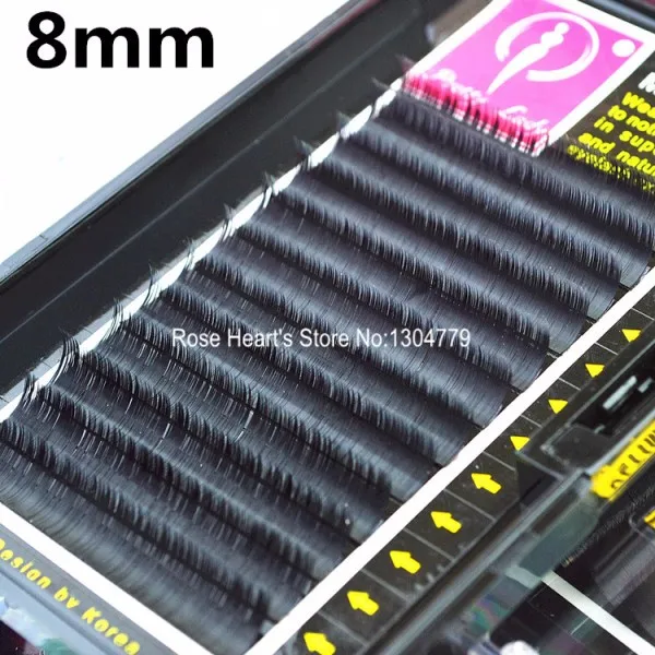 Мягкие высококачественные черные отдельные накладные ресницы из норки 7