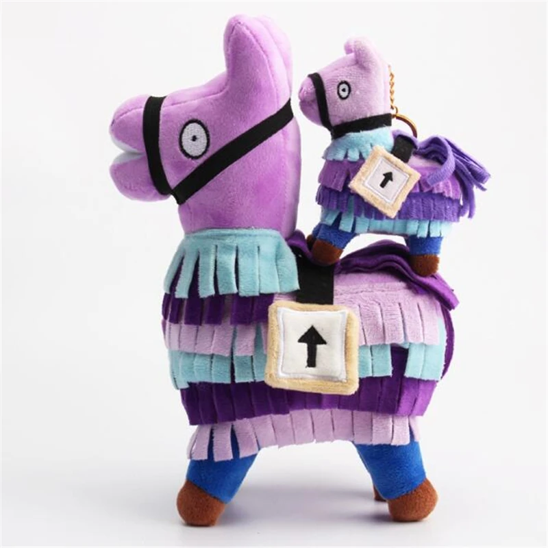 Fortnight Fortinet Battle Royale Troll Stash Llama плюшевая лошадь игрушки Альпака брелок чучело