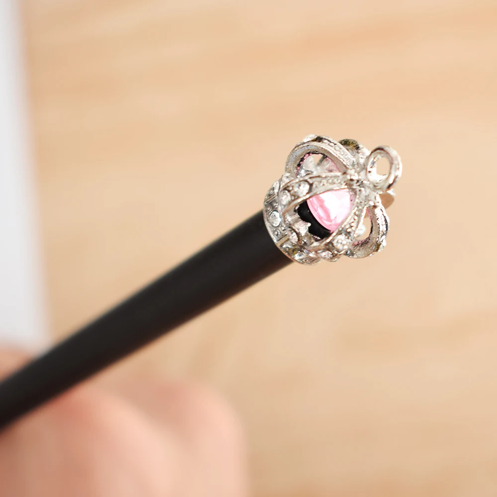 1 шт. карандаш с короной и стразами цветной канцелярские принадлежности для