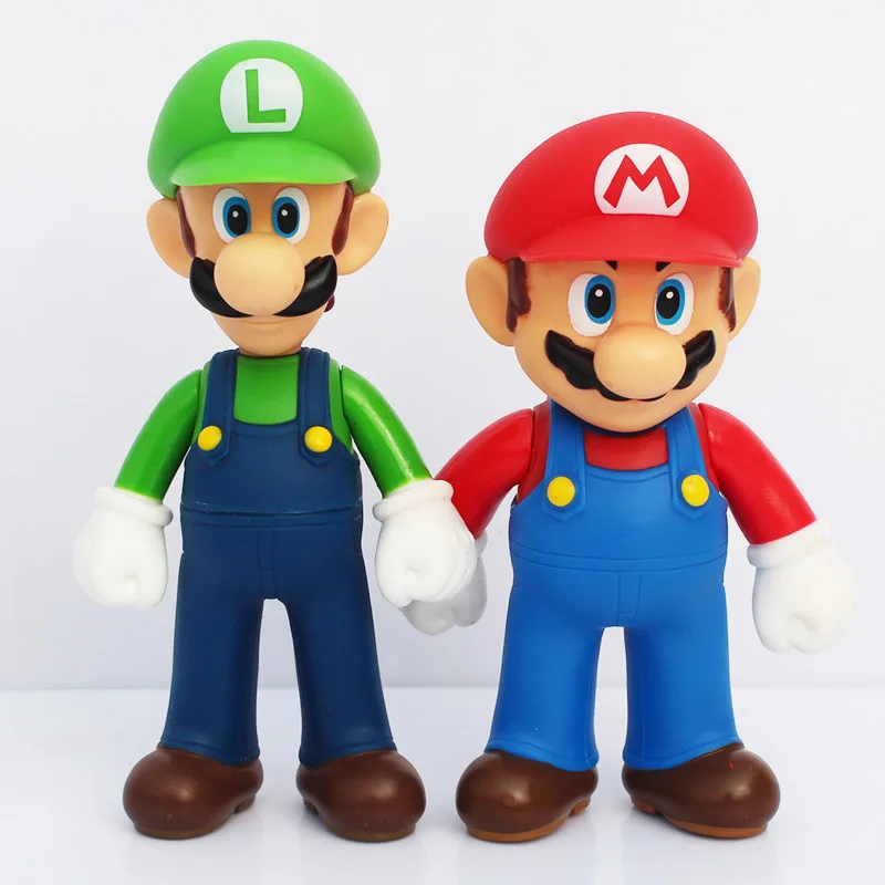Набор игрушек из ПВХ Super Mario Bros аксессуары для вечеринок Bowser Yoshi Maker Odyssey Луиджи