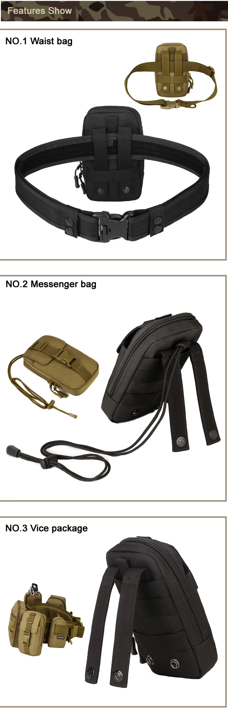 Мужская поясная сумка, маленькая, для улицы, тактическая сумка, Molle EDC, Экипировка для мужчин, t, походная сумка через плечо, военная сумка-мессенджер, походная тактика, сумка-слинг
