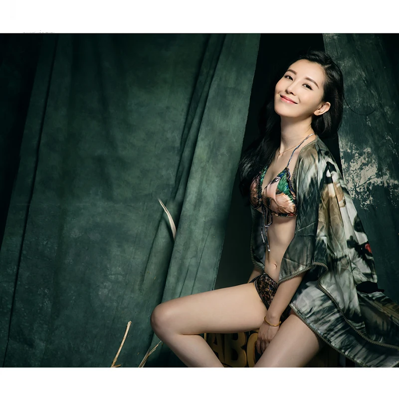 

Винтажный фон для фотографий ручной работы dawnзнаем, профессиональный окрашенный муслиновый модный фон для фотостудии DM197