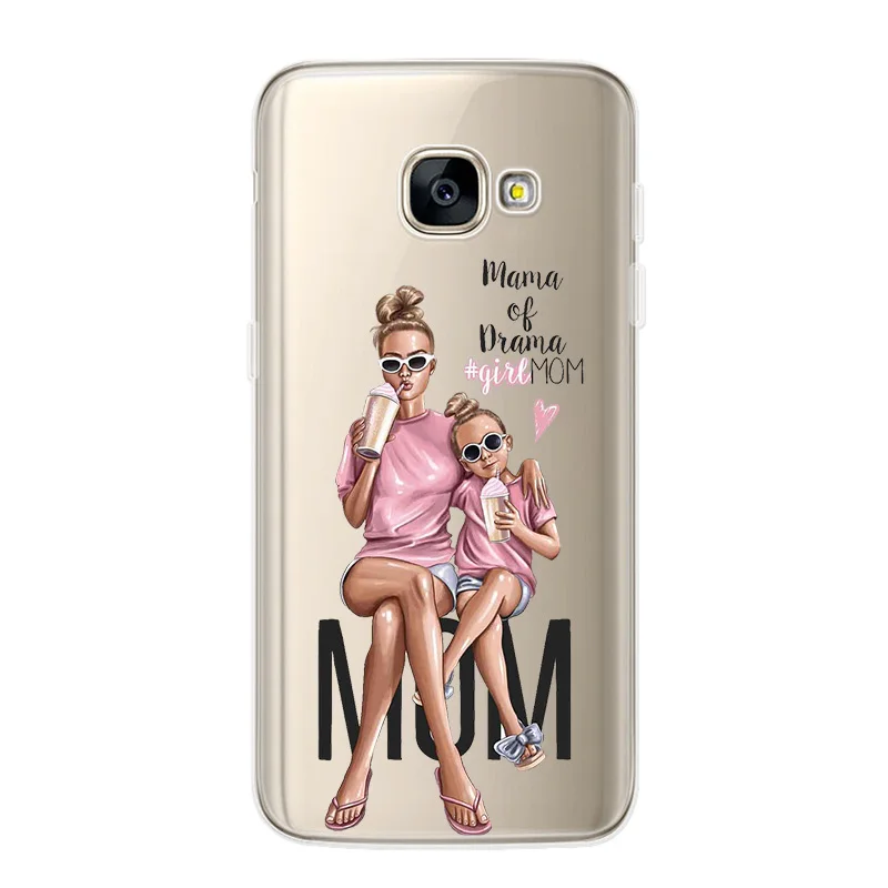 Ciciber супер мама девочка мальчик чехол для телефона для samsung Galaxy A8 A9 A6S Plus PRO A5 A3 A7 Мягкий силиконовый чехол Funda