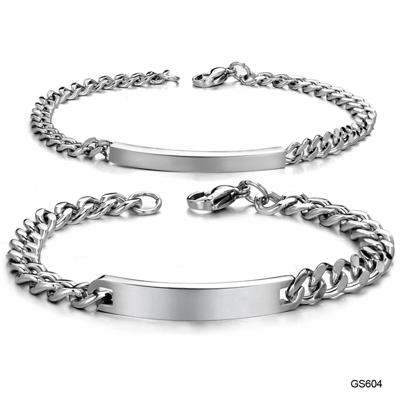 Top Quality 316L Stainless Steel Couple Link Chain Bracelet Never Fade Punk Style Hot sell GS604 | Украшения и аксессуары