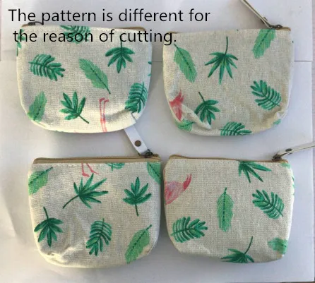 

New Girl Coin Purse Wallet Square Zipper Women Cotton Coins Bag Wallet Pouch Card Key Holder Bag Case